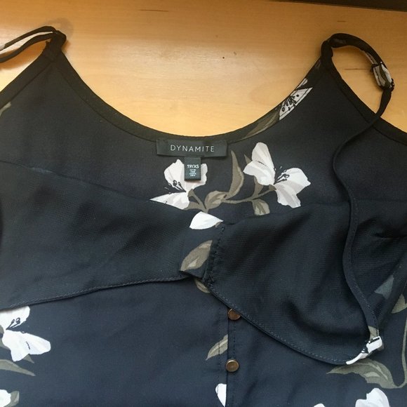 Dynamite | Black Strappy Camisole Top - Picture 4 of 4